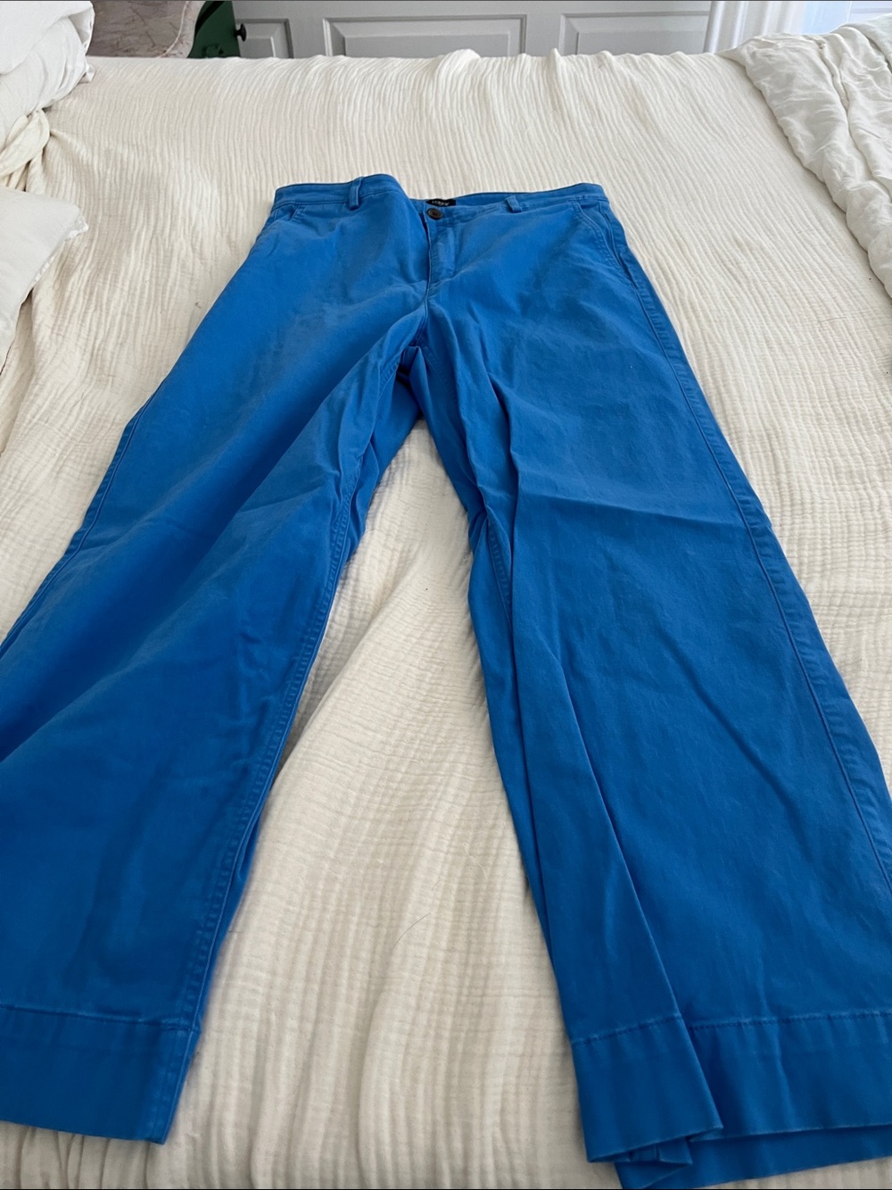 J. Crew Bright Blue Chino Pants